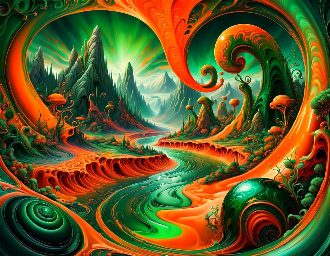 A Molten Metallic Dream