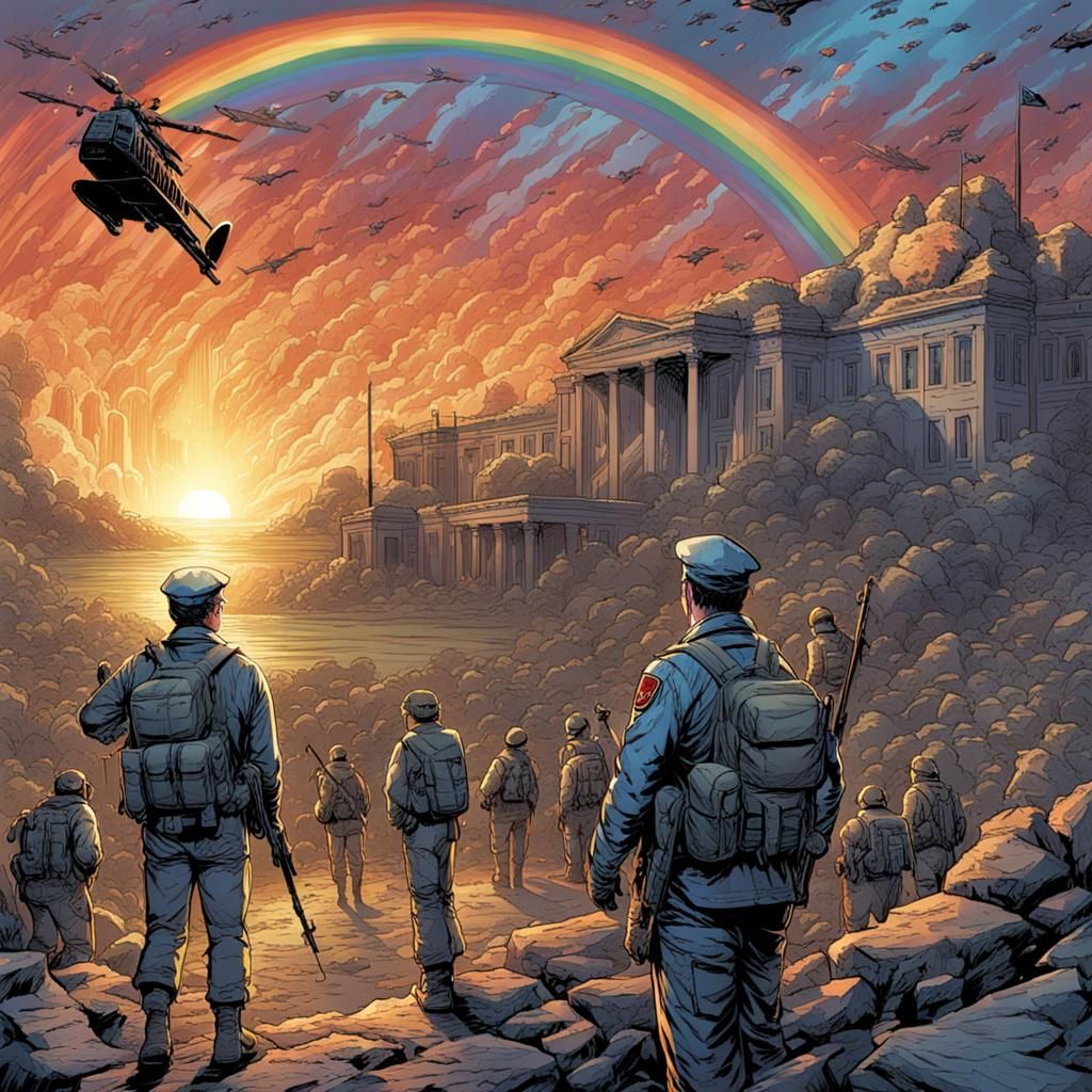 LGBTQ+ Veterans Remembrance: Comic Book Art