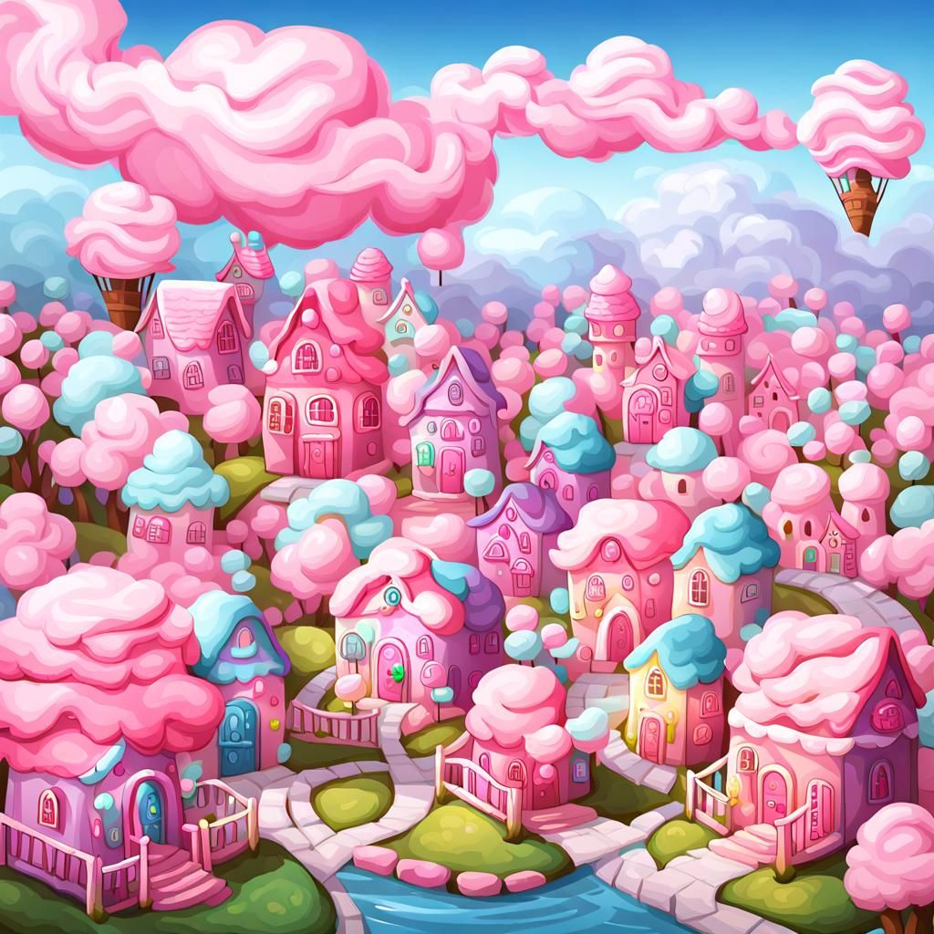 COTTON CANDY VILLAGE