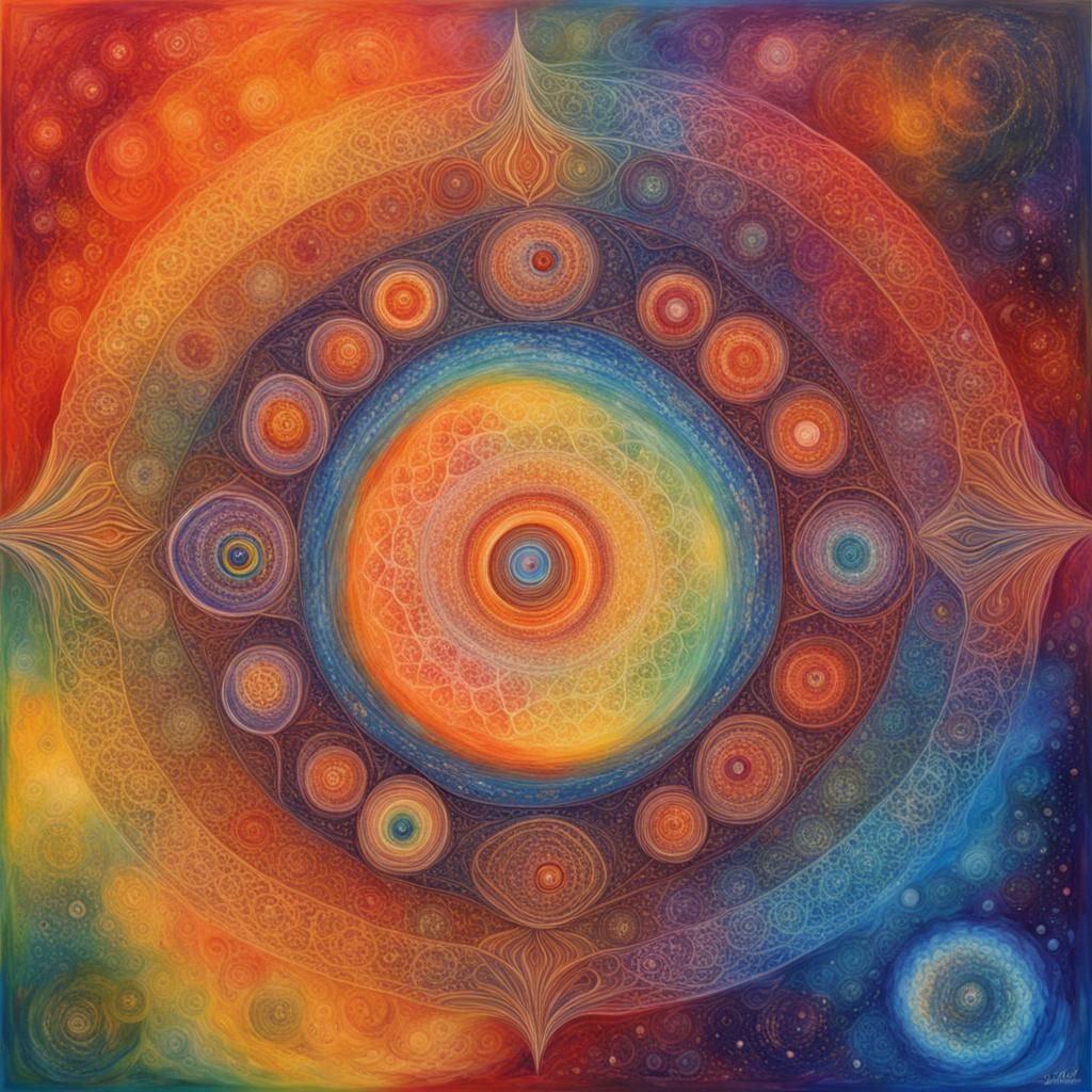 Interconnected Universe: Abstract Energy Flow