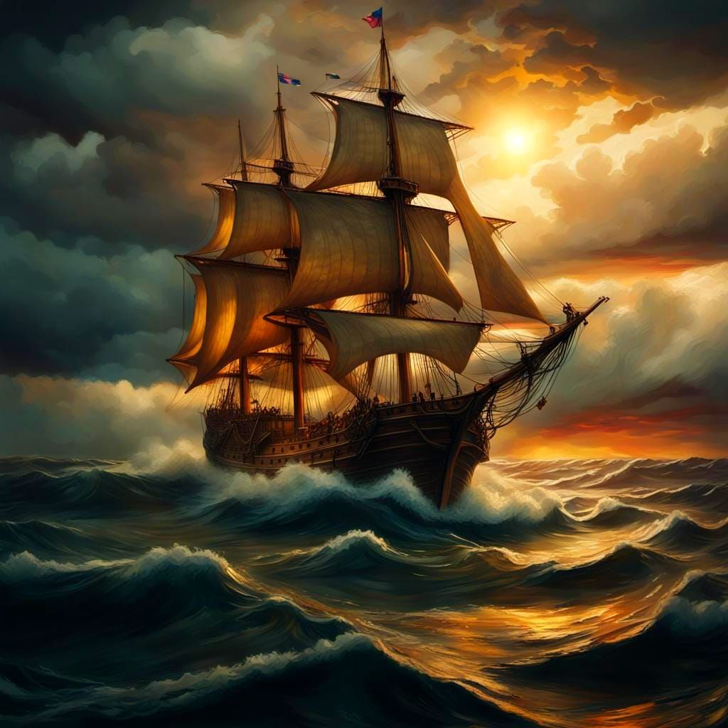 Stormy Voyage to the New World: A Cinematic Masterpiece