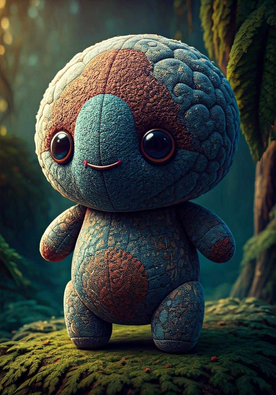 Patchwork Knoodlebugs in Eden Project Brain Tree