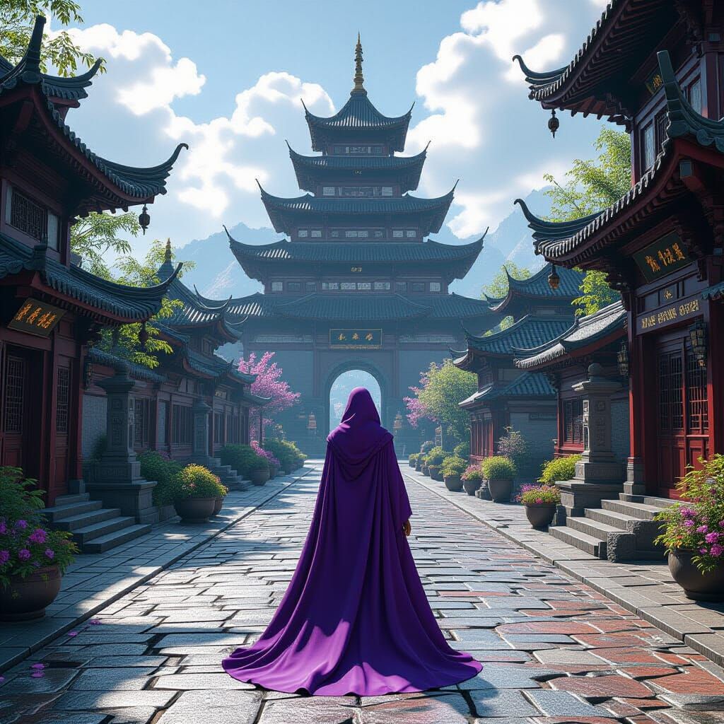 Born in Purple: Epic 3D Game Cinematic