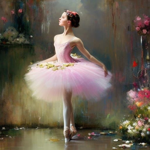 Graceful ballerina