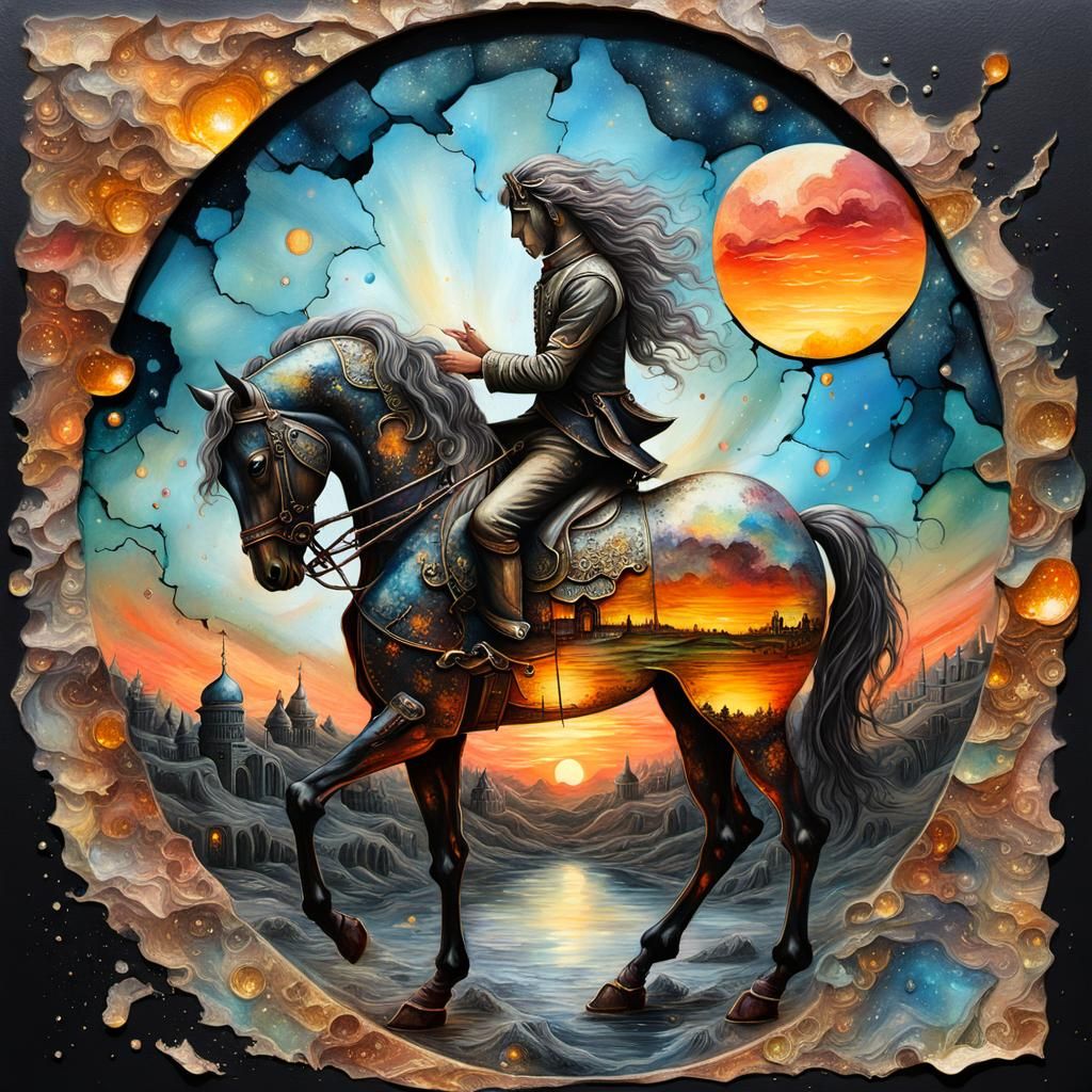 My kingdom for a horse! (Richard III from William Shakespear...