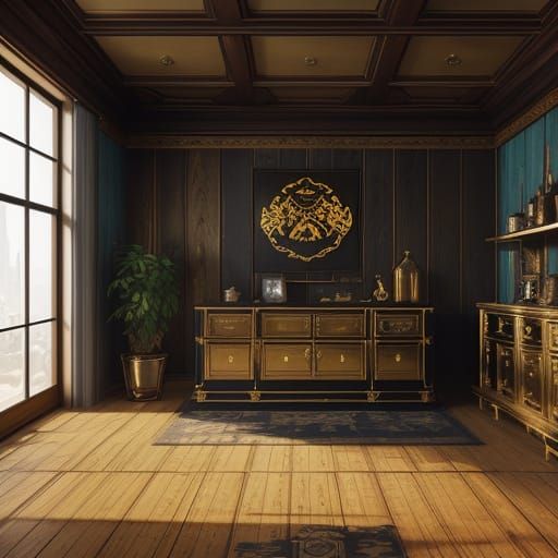 Hyperrealistic Treasure Chests Concept Art in 8K