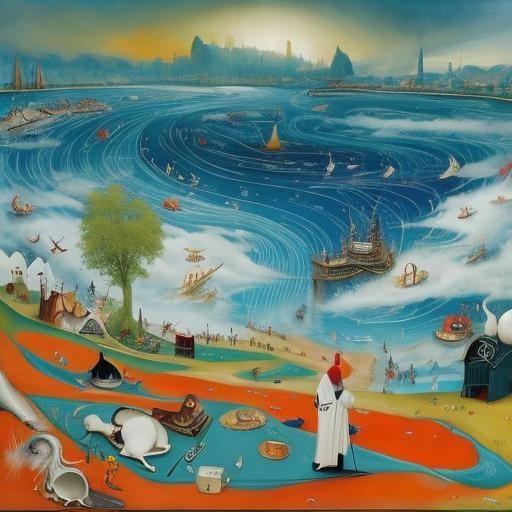 Hieronymus Bosch Inspired AI Art