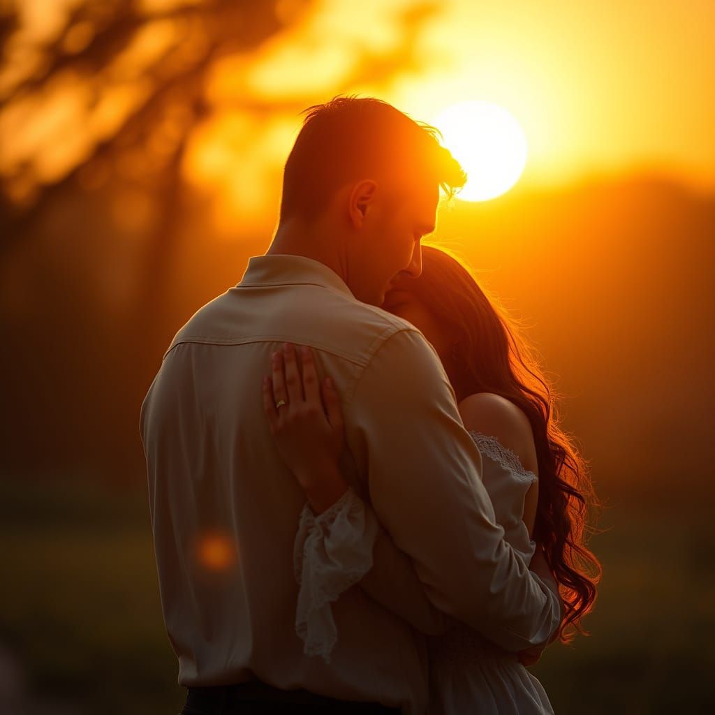 Twin Flames Unite in Golden Hour Reunion