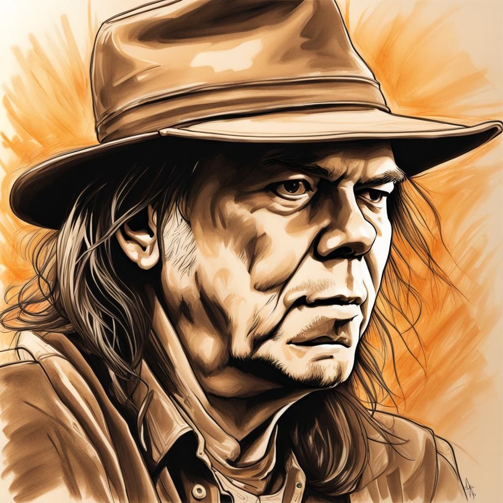 Neil young sketch