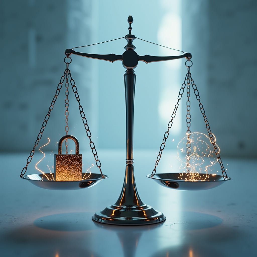 Balanced Scale in Modern Setting Emphasizes Fairness and Dat...