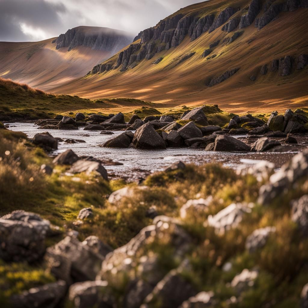 Scottish Highlands: Professional Photography with Bokeh