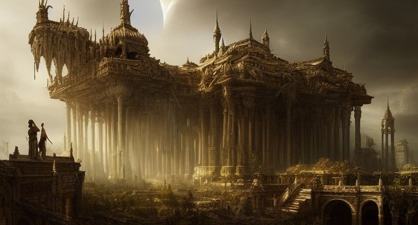 Epic Cinematic Digital Matte Painting