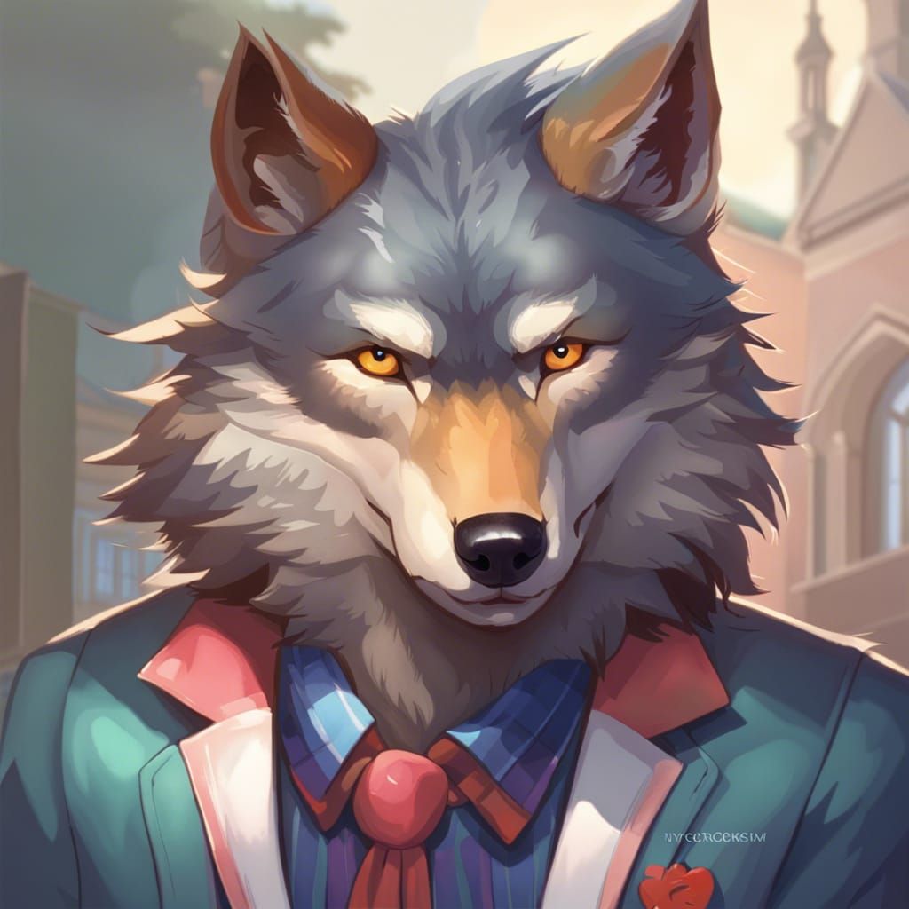 Preppy Wolf