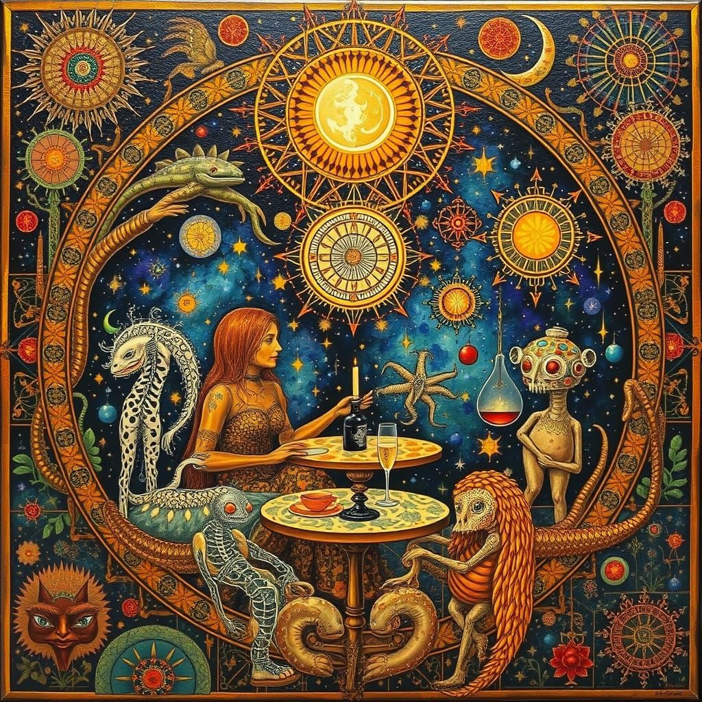 Psychedelic Utopia: Sacred Geometry in Maximalist Art