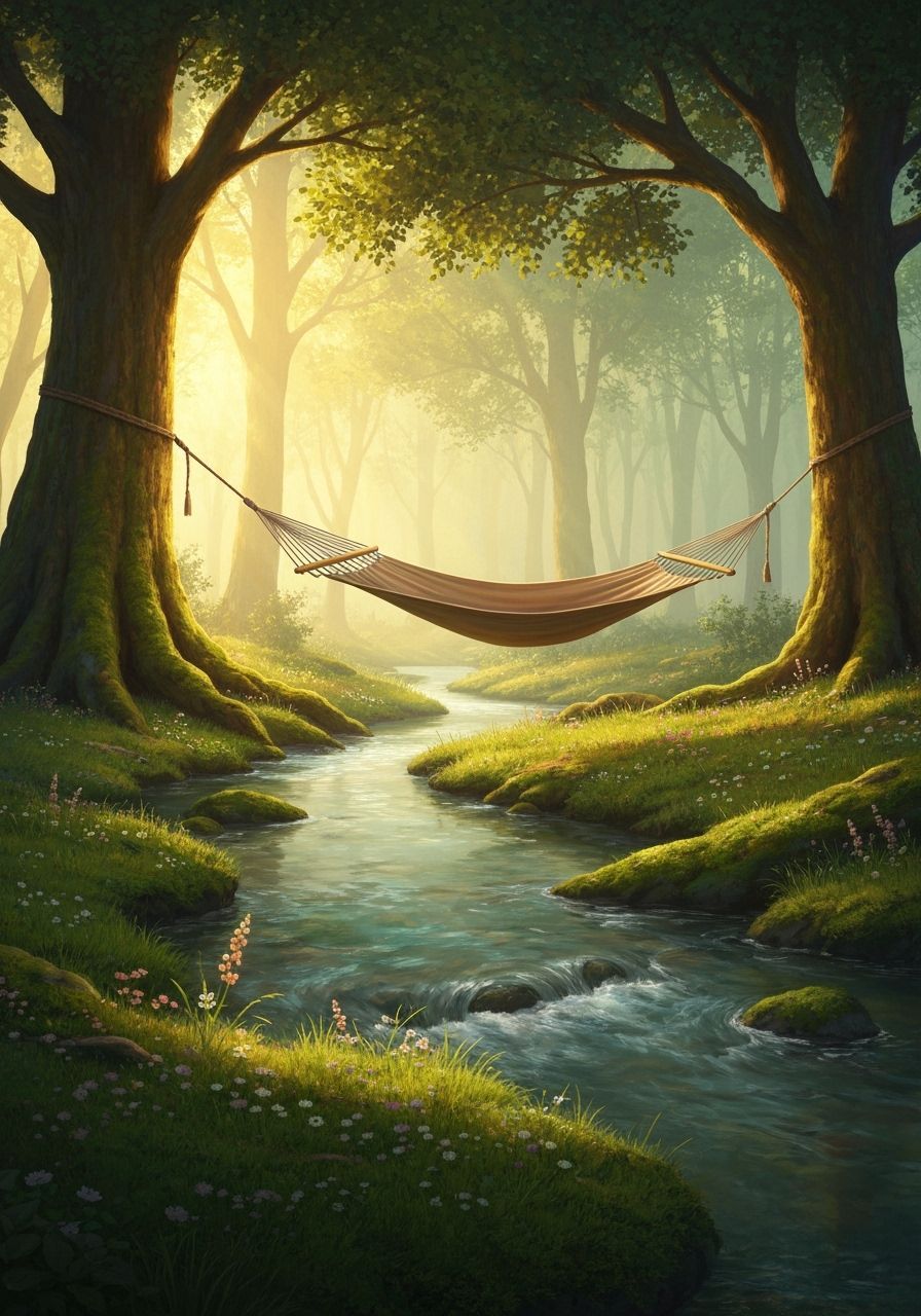 Serene Forest Glade Hammock - Ultimate Relaxing Place