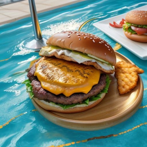 Labor Day god rays incandescent gold. 🥩🍔🏊‍♀️🏖️😃