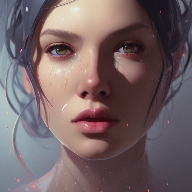 Hyperdetailed Portrait of the Girl Next Door