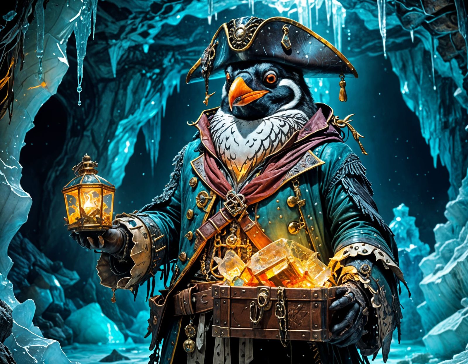 Cold Beak the Pirate's frozen treasure