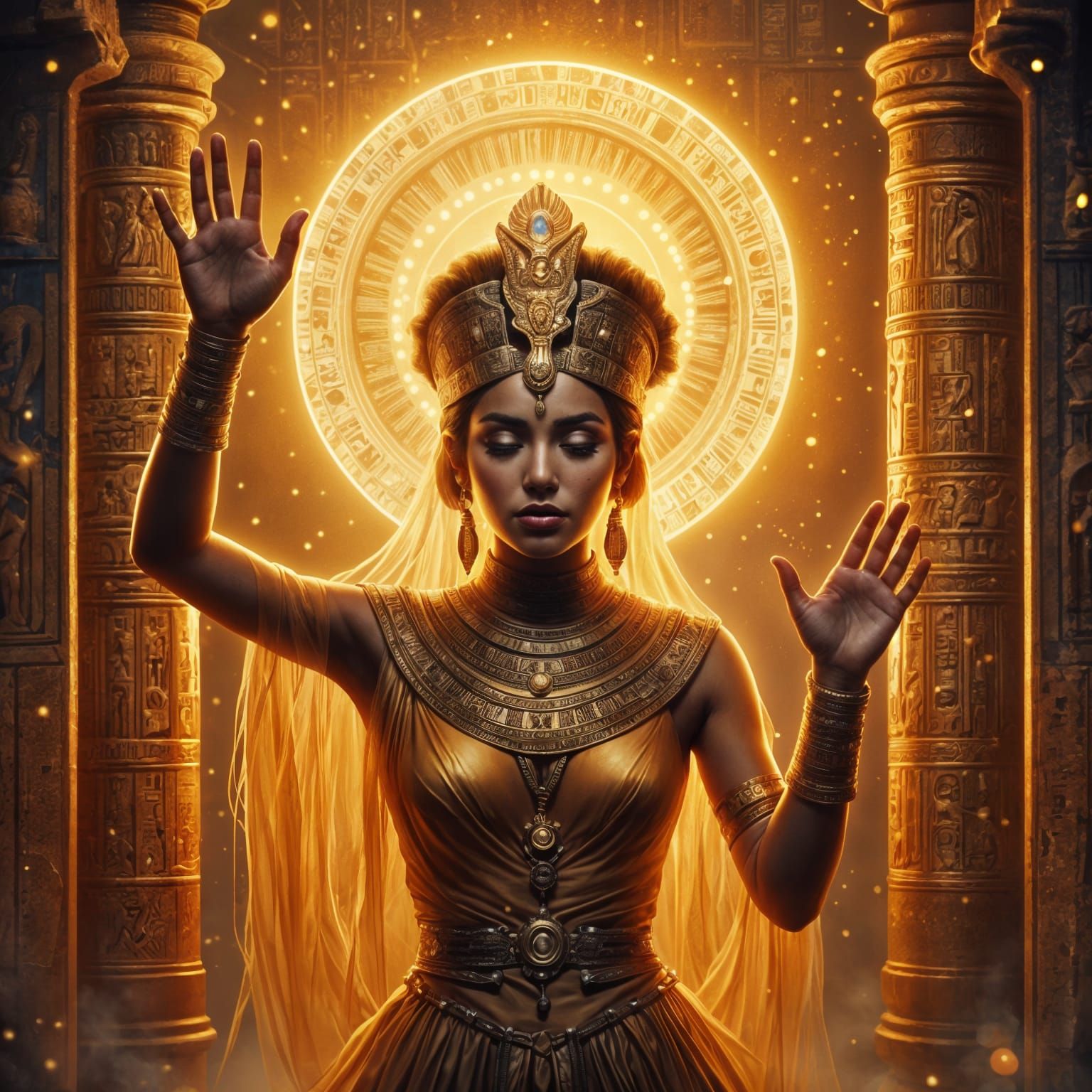 Egyptian Woman Opens Portal to Ancient Egypt