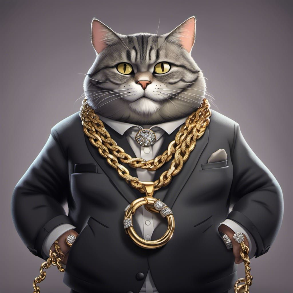 Tabby Cat Dream Fantasy in Pixar Cartoon Style