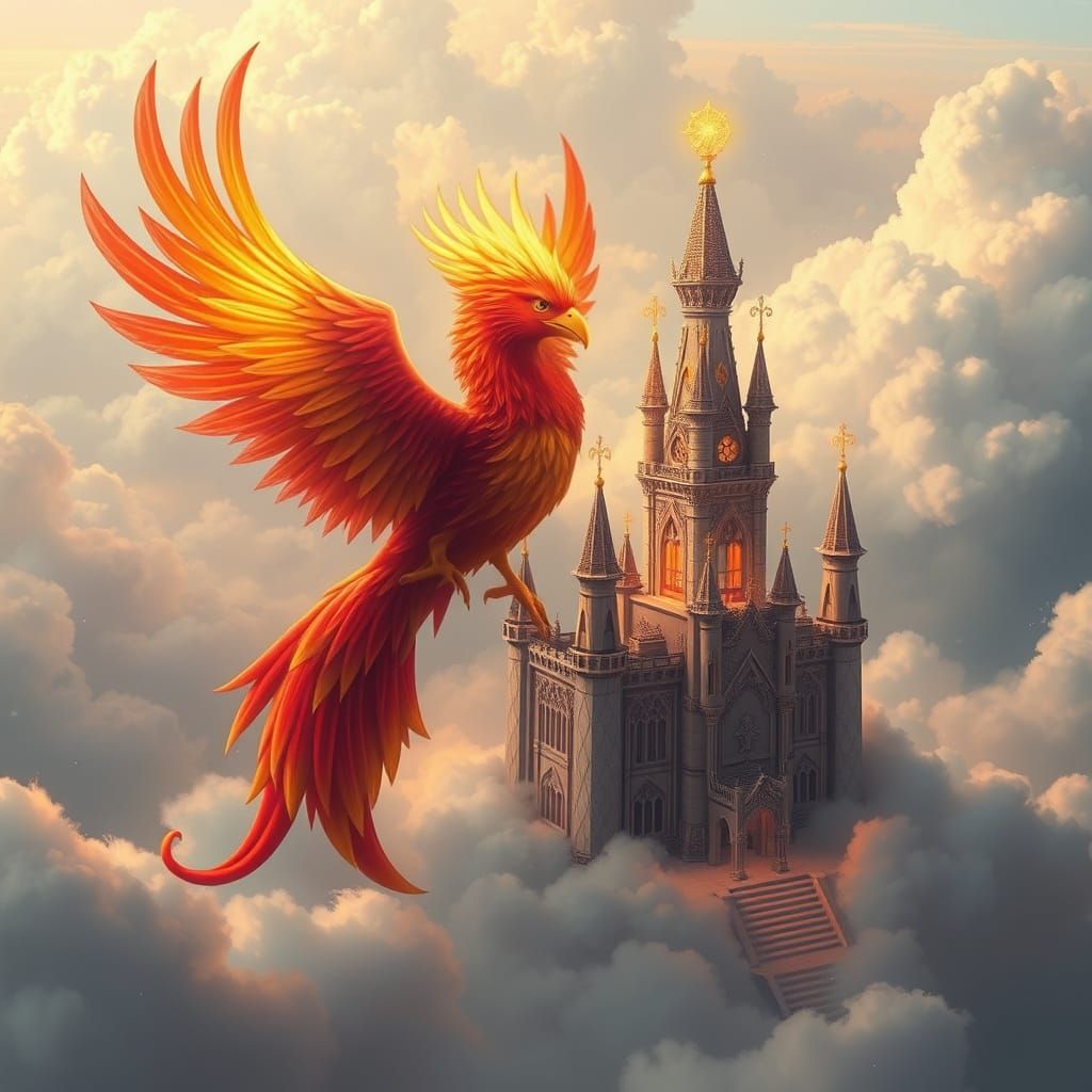 Phoenix Builds a Castle in Dreamscape Style