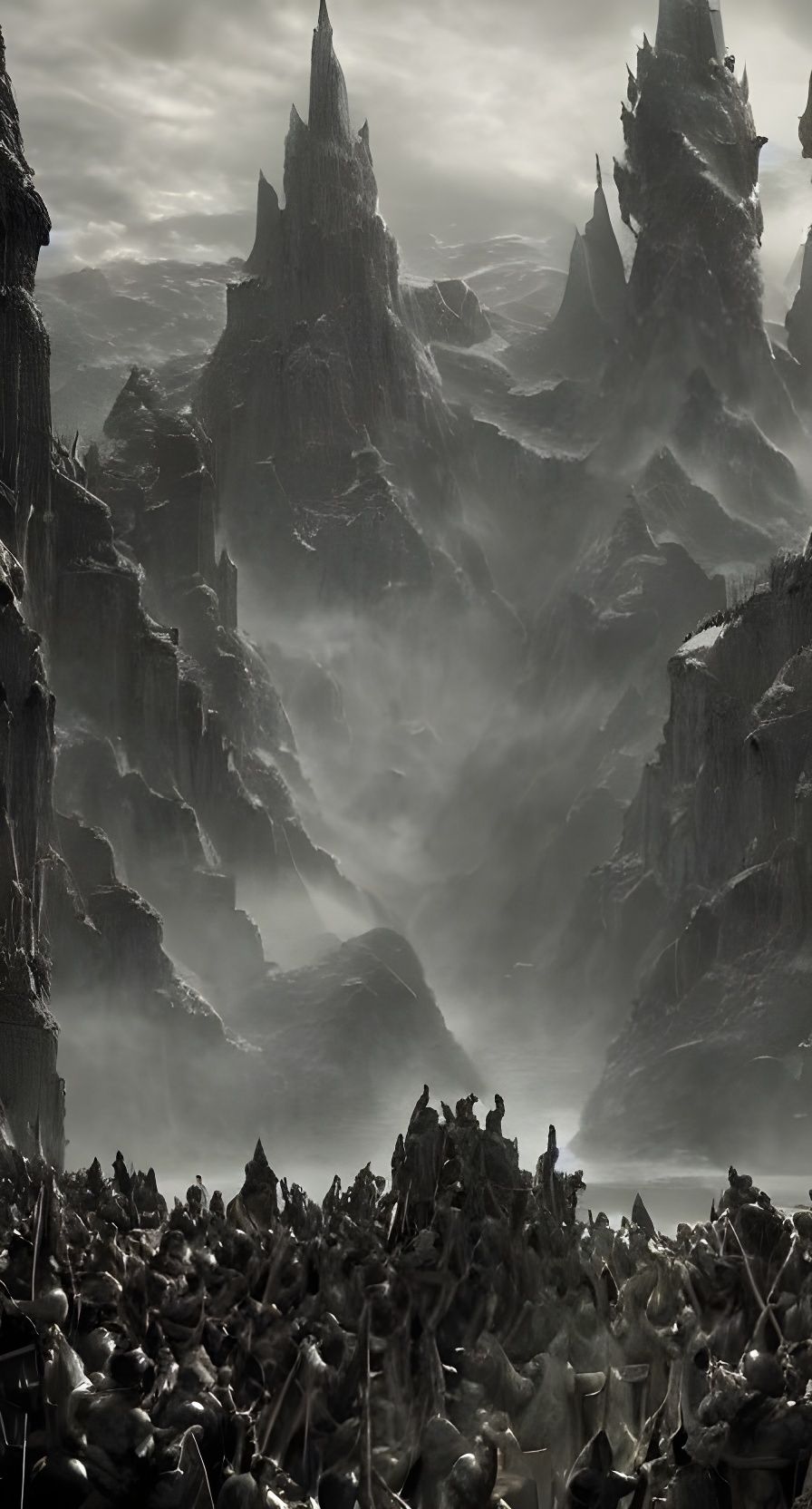 Middle Earth: Crowding the Barraments of Helm's Deep