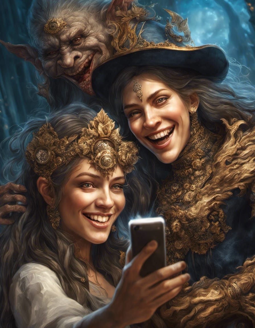 Selfies with Mythical Creatures