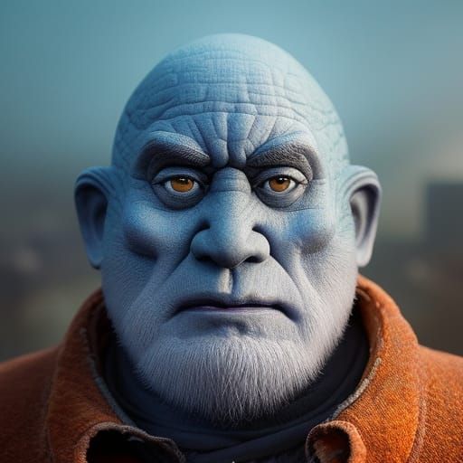 Hyperrealistic Pop Art Portrait of Eric Cartman