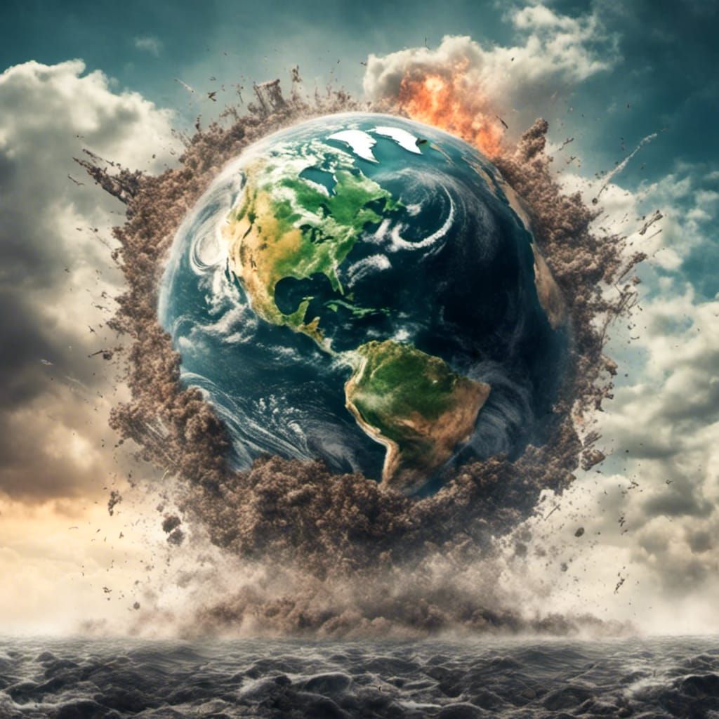 Earth Destroyed: A Climate Change Catastrophe