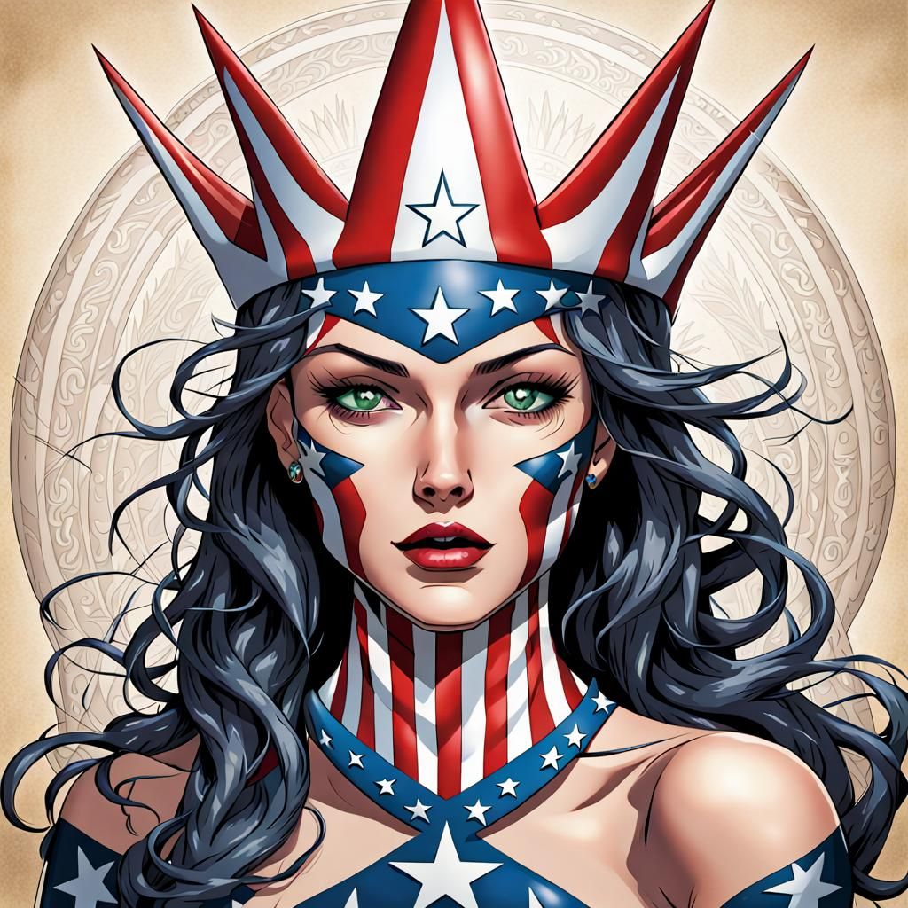 USA Enchantress: American Mythology Visualized