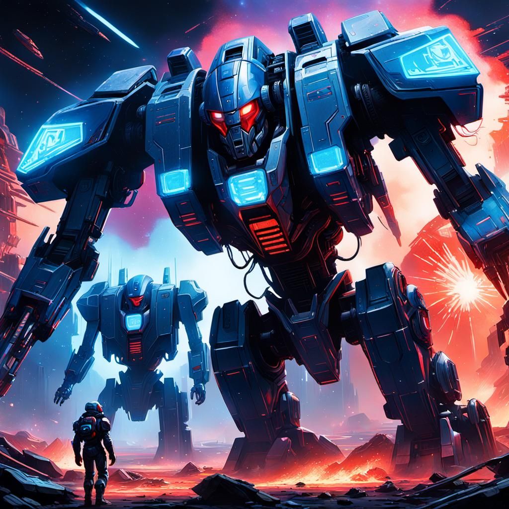 Mecha Battles - Unbalanced