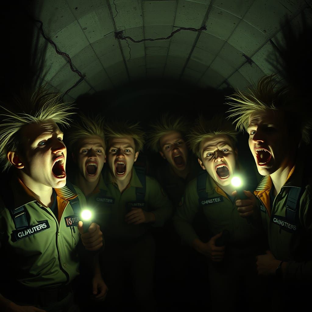 Ghostbusters Discover Gruesome Scene in Abandoned Subway