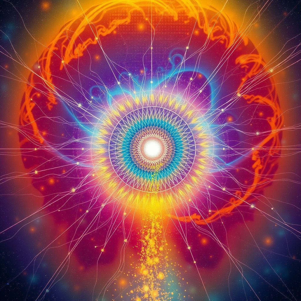 Ethereal Mother: Quantum Field of Information in Digital Art