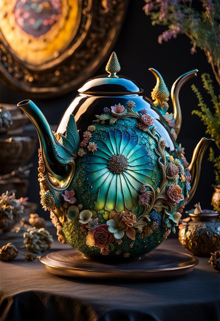 Flower Teapot