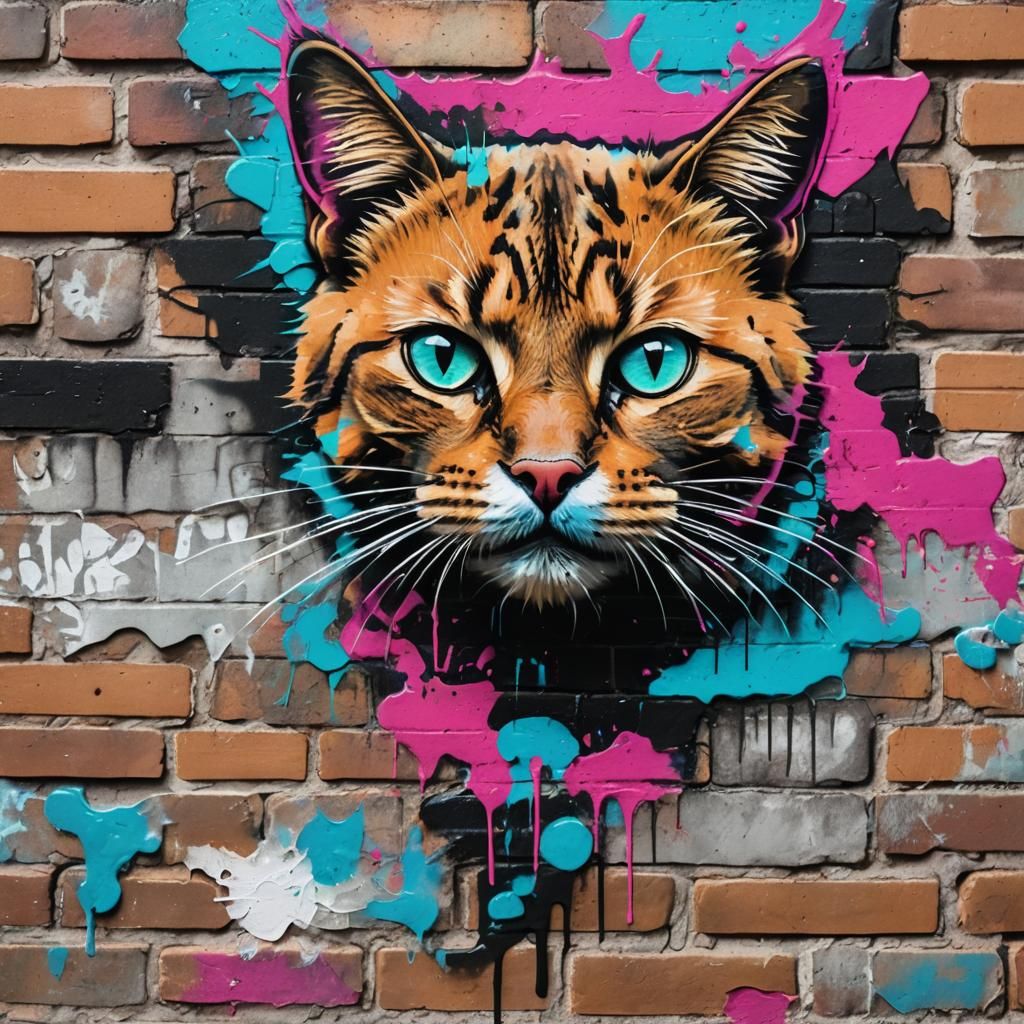 A one-eyed ginger cat. Il n'a plus qu'un seul oeil