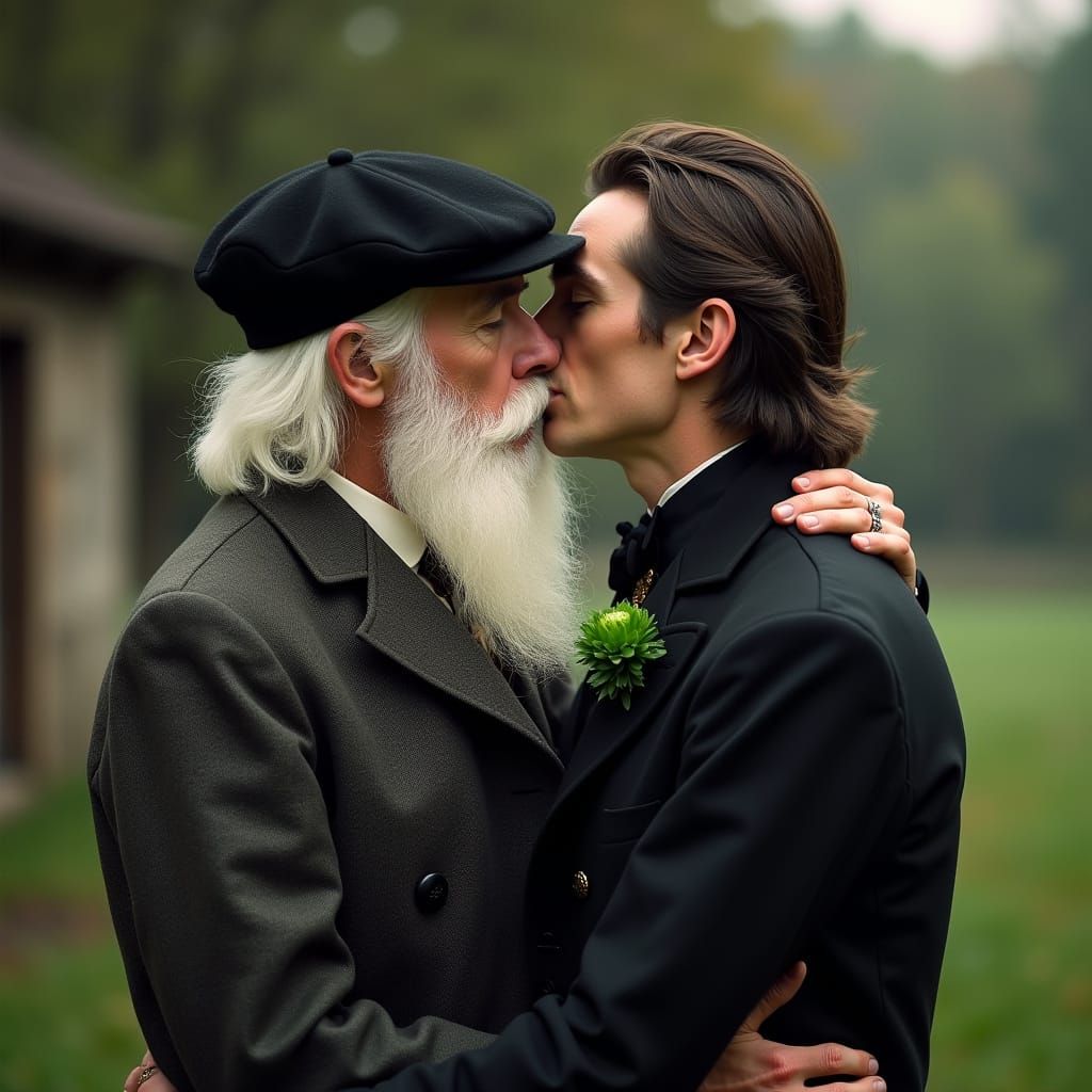 Whitman and Wilde: A Pre-Raphaelite Barn Meeting