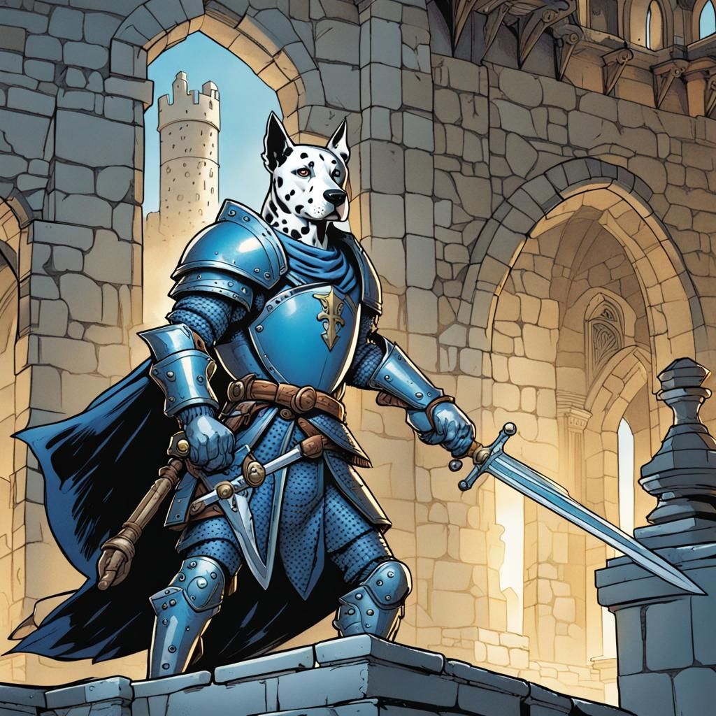 Dalmatian Knight