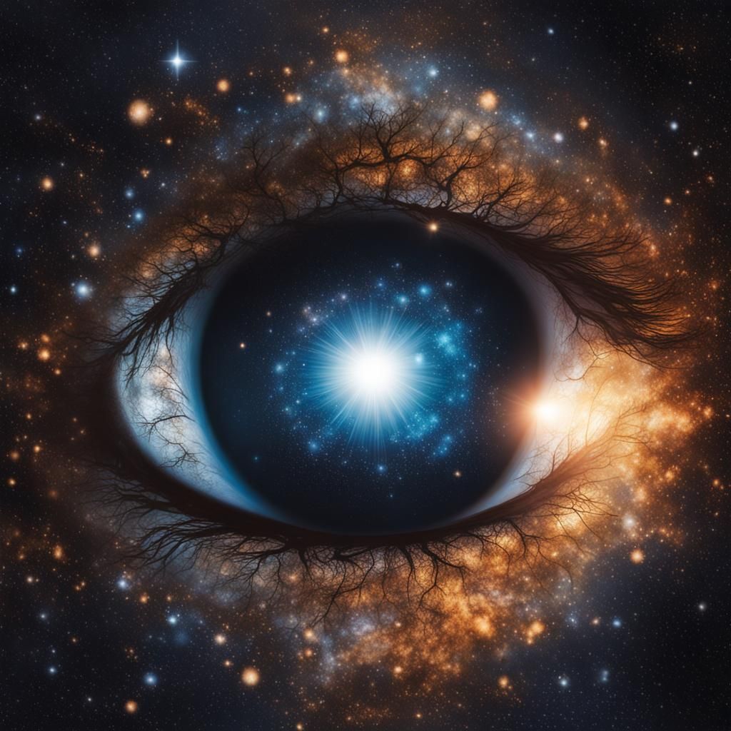 Eye of God in the Cosmos: Macro Photography