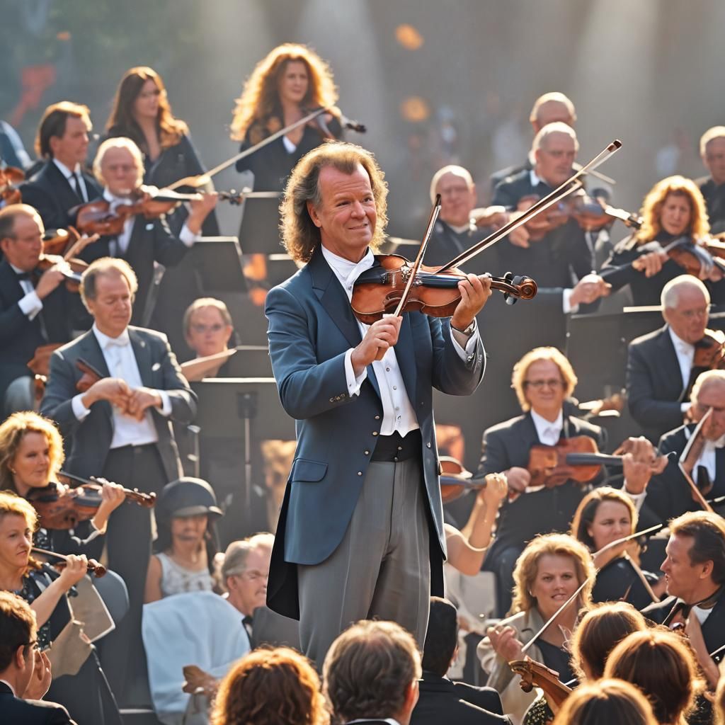 Andre Rieu Concert: Violinist in Divine Light