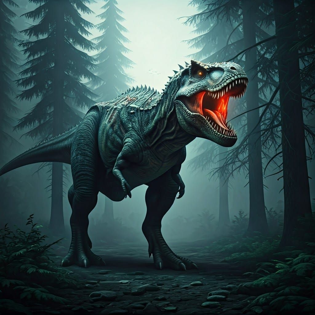 Mysterious Phantom Tyrant Reigns Over Haunted Forest