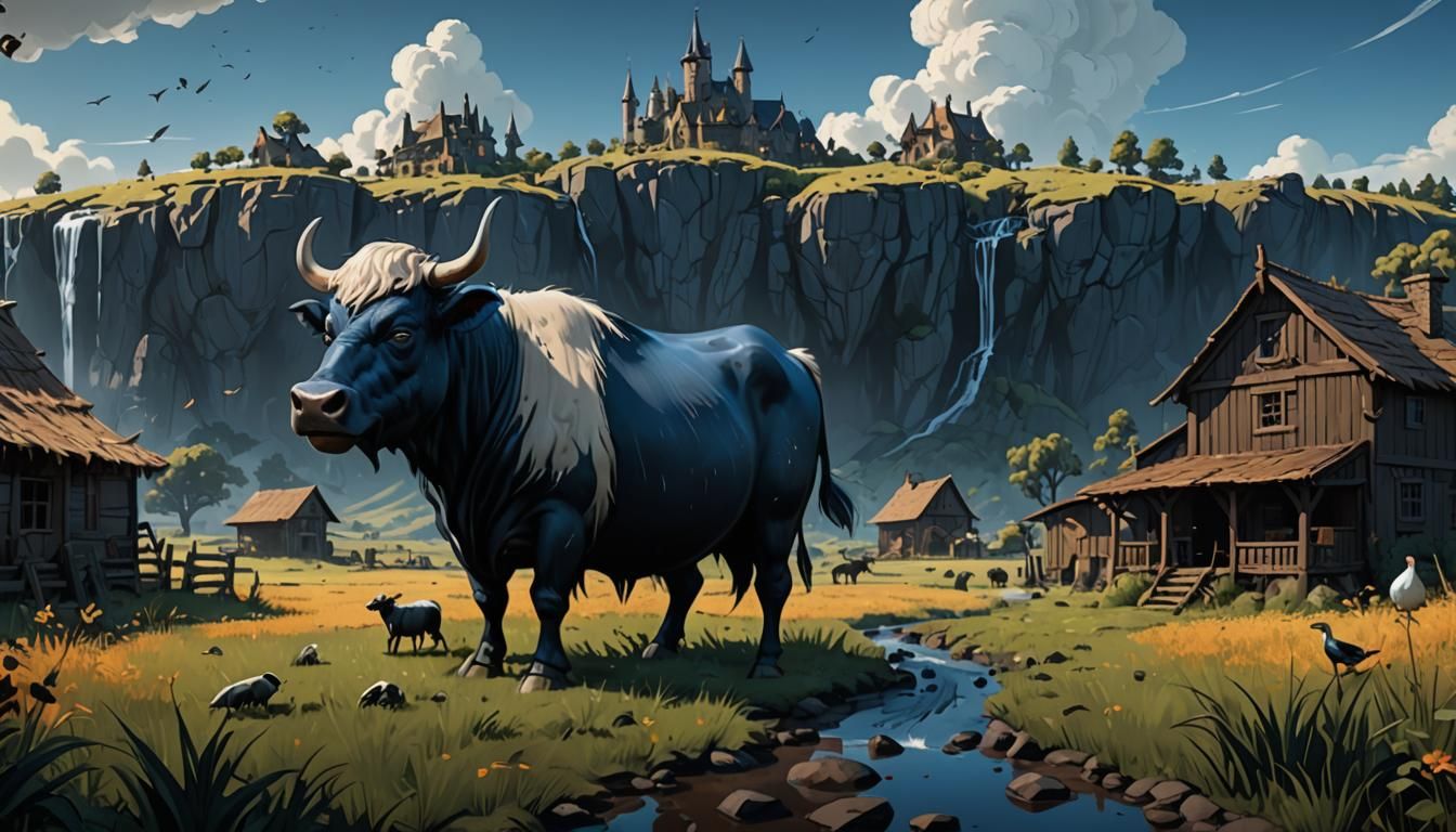 Cartoon Chickens Rule the Roost: Farm Animal Fantasy