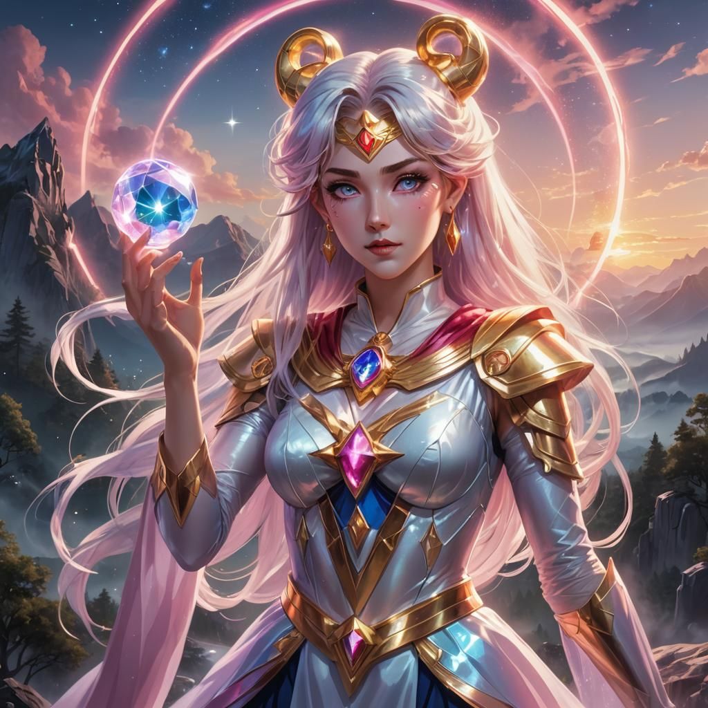 Sailor Moon Inspired Oracle with Cognizance Crystal