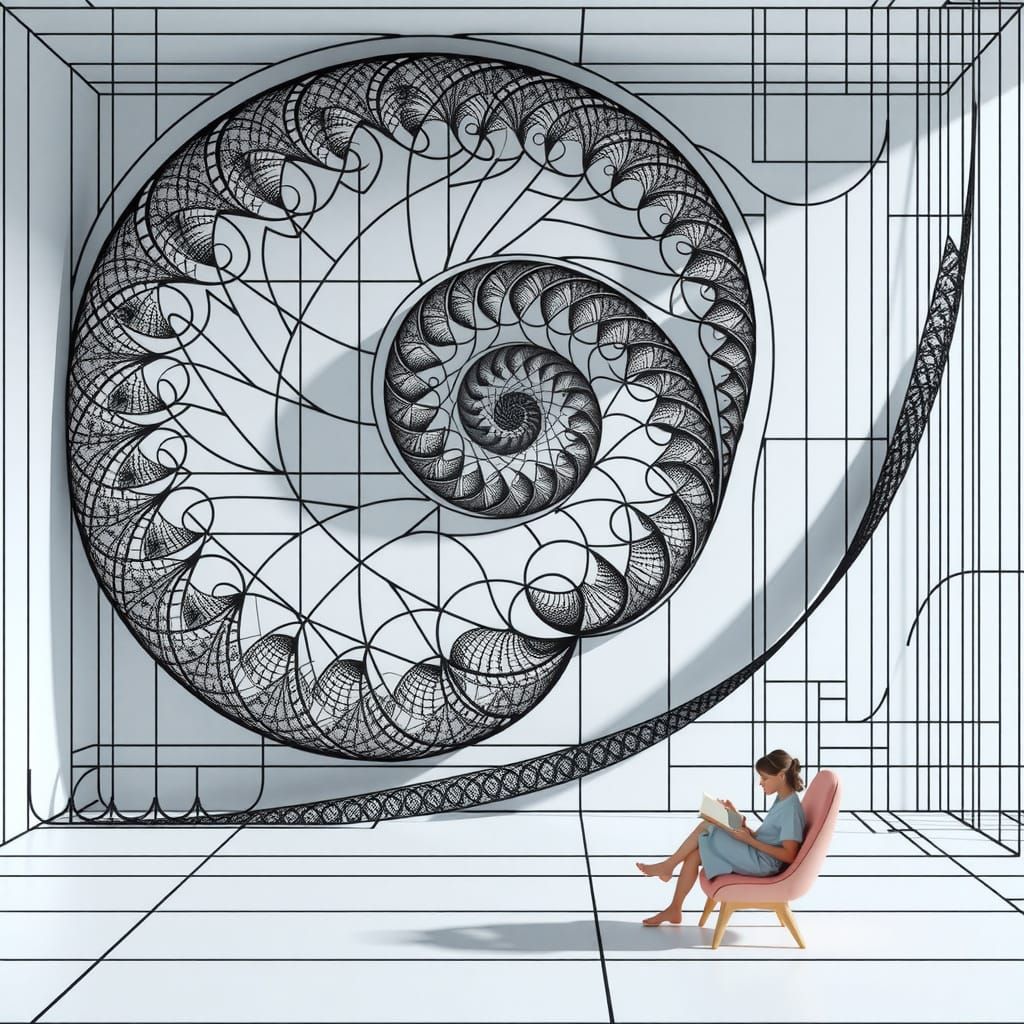 Mathematical Harmony in Geometric Abstraction