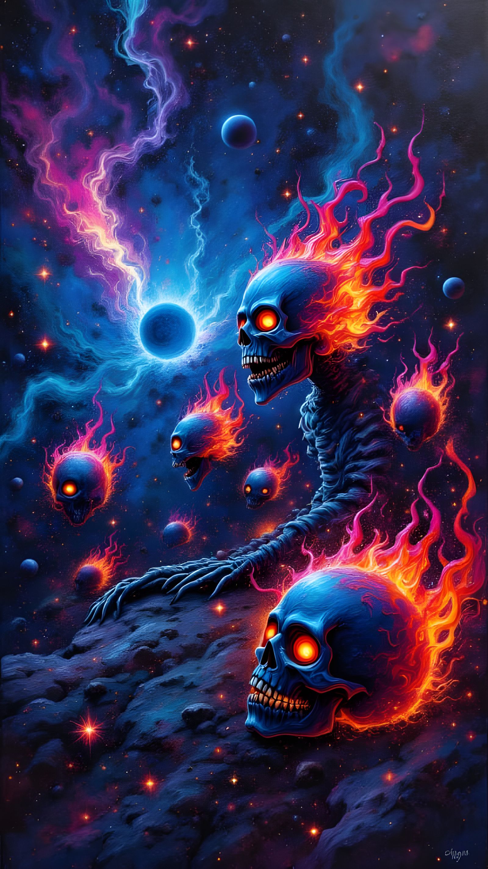 Burning Beyond Orion