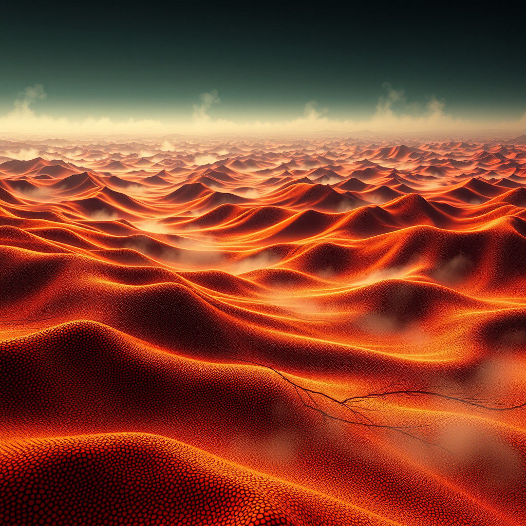 Mystical Outback Landscape Evokes Indigenous Heritage