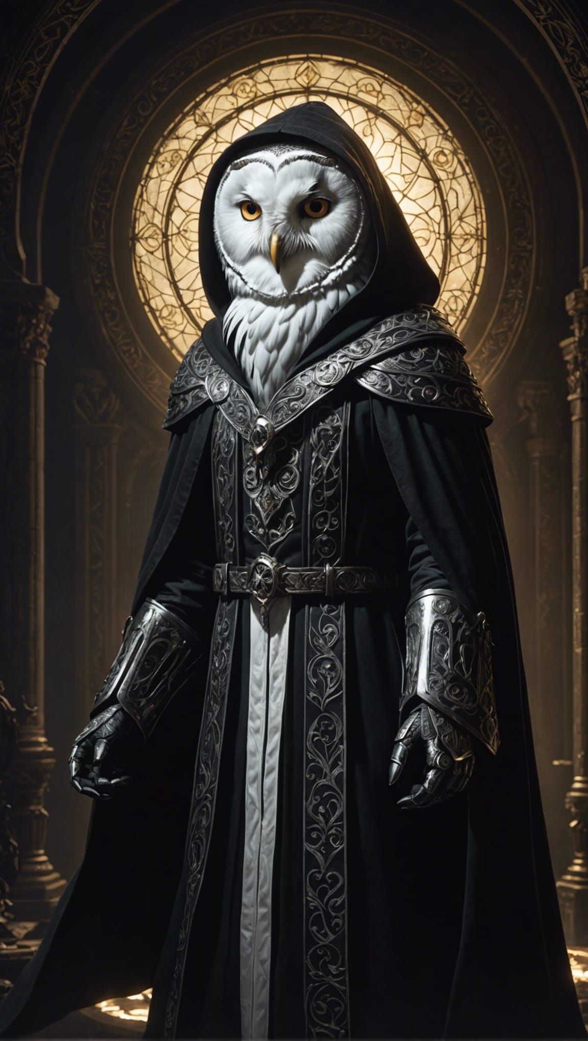 D&D Owlin wizard