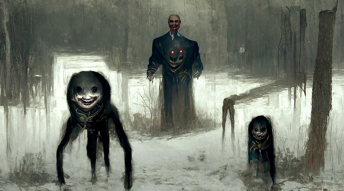 Extremely Creepy and Sinister Image