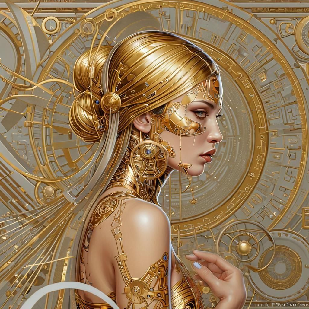 Golden Cyborg #17