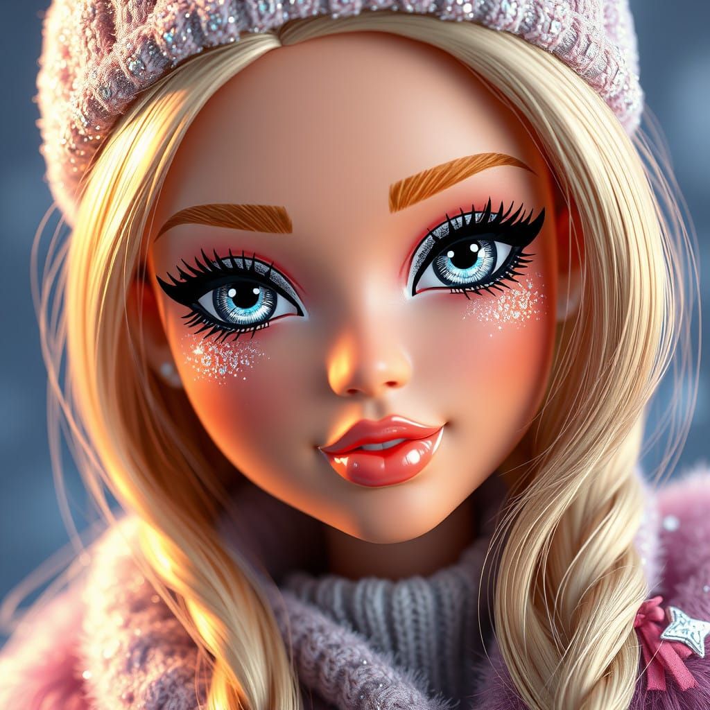 Glamorous Bratz Doll in Winter Regalia