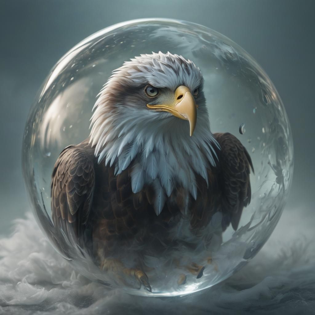 Eagle in Glass Sphere: Magical Realism in Mist